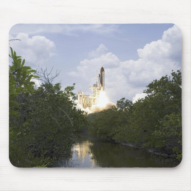 Space Shuttle Atlantis lifts off 25 Mouse Mat (Front)