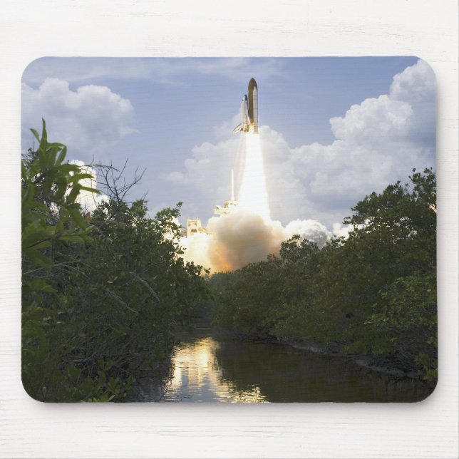 Space Shuttle Atlantis lifts off 26 Mouse Mat (Front)