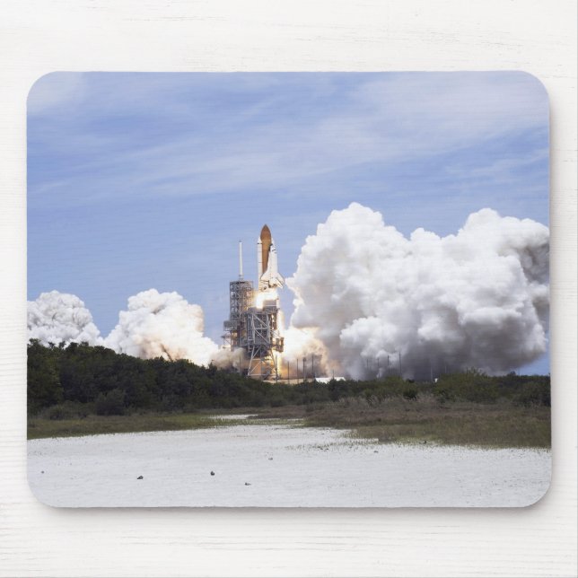 Space Shuttle Atlantis lifts off 27 Mouse Mat (Front)
