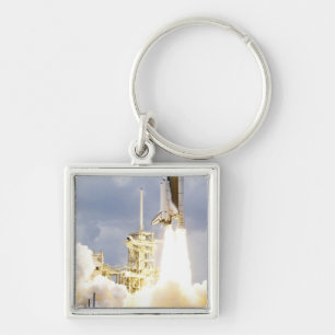 Space Shuttle Atlantis lifts off 2 Key Ring