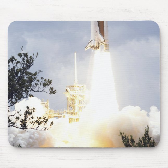 Space Shuttle Atlantis lifts off 4 Mouse Mat (Front)