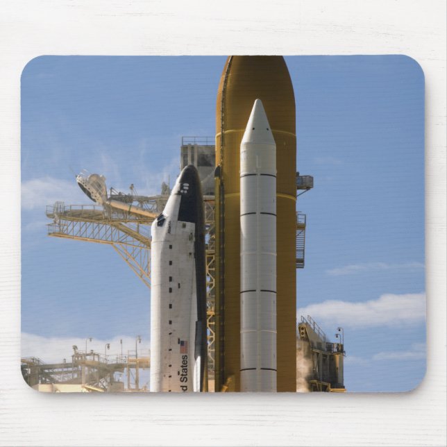 Space Shuttle Atlantis lifts off 5 Mouse Mat (Front)