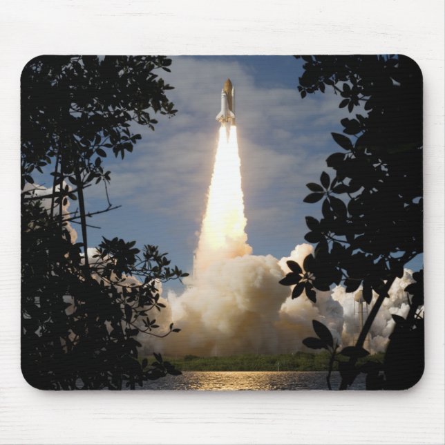 Space Shuttle Atlantis lifts off 9 Mouse Mat (Front)
