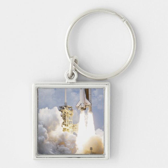 Space Shuttle Atlantis lifts off Key Ring (Front)
