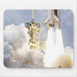 Space Shuttle Atlantis lifts off Mouse Mat