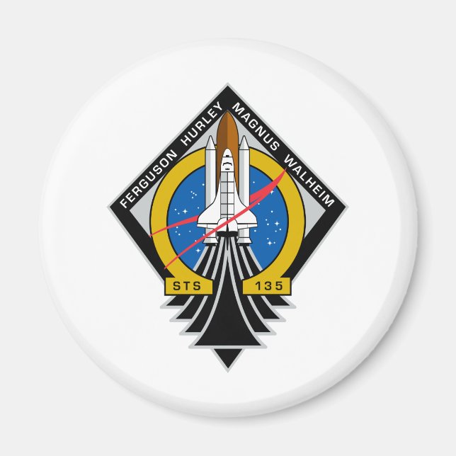 Space Shuttle Atlantis Magnet (Front)