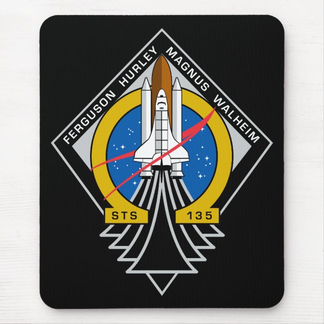 Space Shuttle Atlantis Mouse Mat (Front)