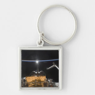 Space Shuttle Atlantis' payload bay Key Ring