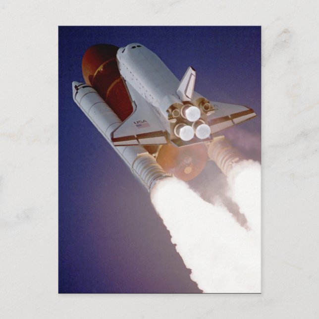 Space Shuttle Atlantis Postcard (Front)