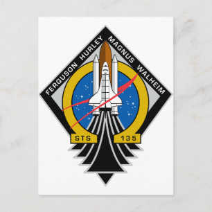 Space Shuttle Atlantis Postcard