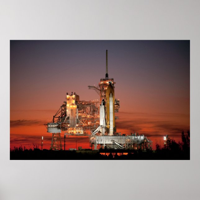 Space Shuttle Atlantis Poster (Front)