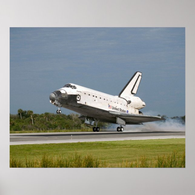 Space Shuttle Atlantis Poster (Front)