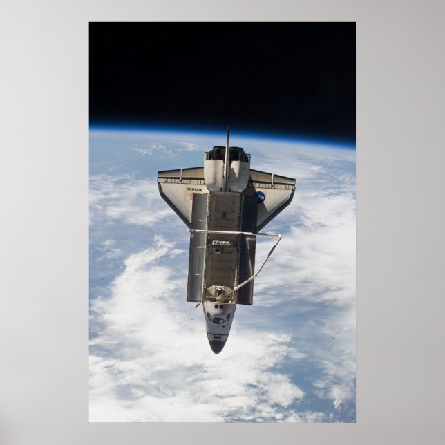 Space Shuttle Atlantis Poster (Front)