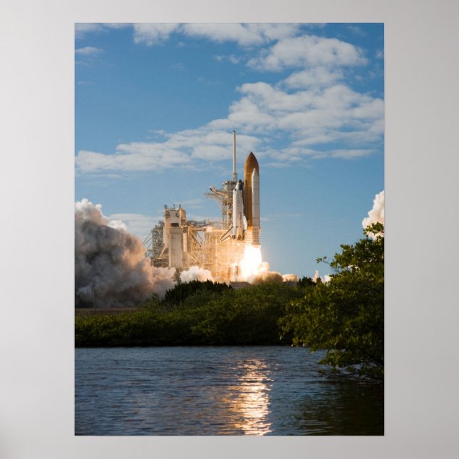 Space Shuttle Atlantis Poster (Front)