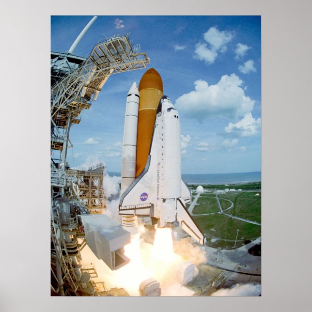 Space Shuttle Atlantis Poster (Front)