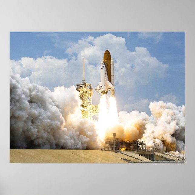 Space Shuttle Atlantis Poster (Front)