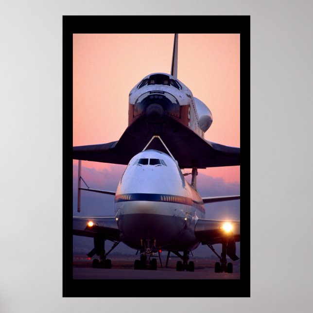Space Shuttle Atlantis Poster (Front)