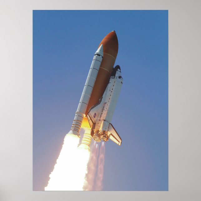 Space Shuttle Atlantis Poster (Front)