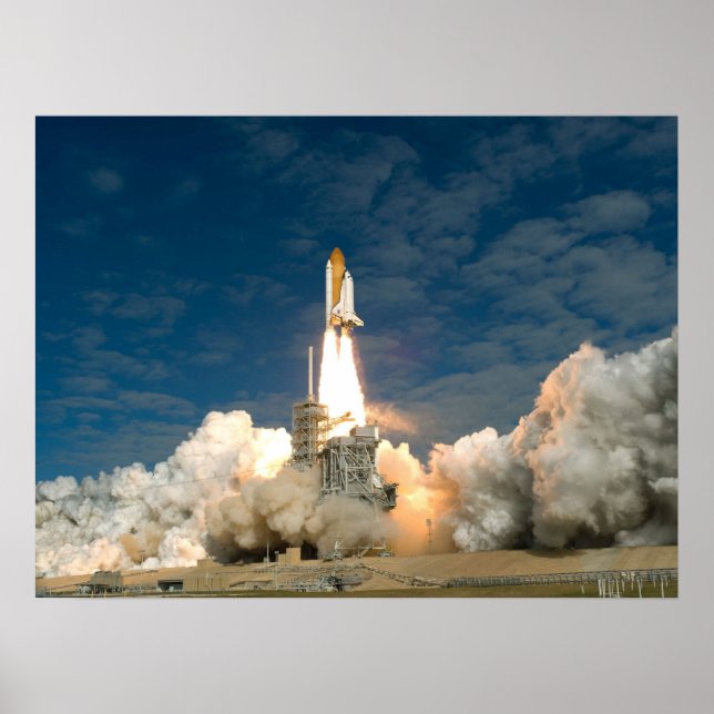 Space Shuttle Atlantis Poster (Front)