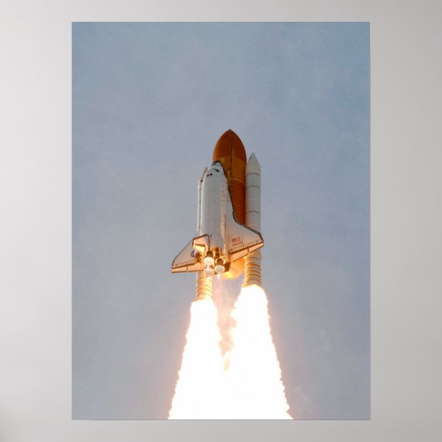 Space Shuttle Atlantis Poster (Front)