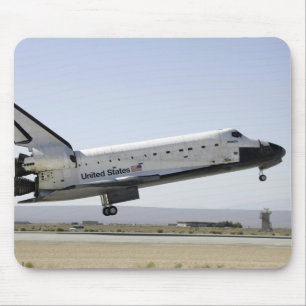 Space Shuttle Atlantis prepares for landing 2 Mouse Mat