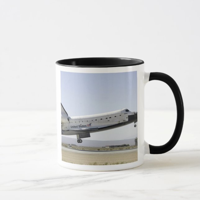 Space Shuttle Atlantis prepares for landing 2 Mug (Right)