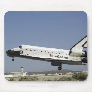 Space Shuttle Atlantis prepares for landing Mouse Mat