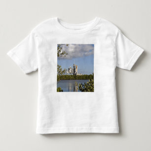 Space Shuttle Atlantis sits ready Toddler T-Shirt