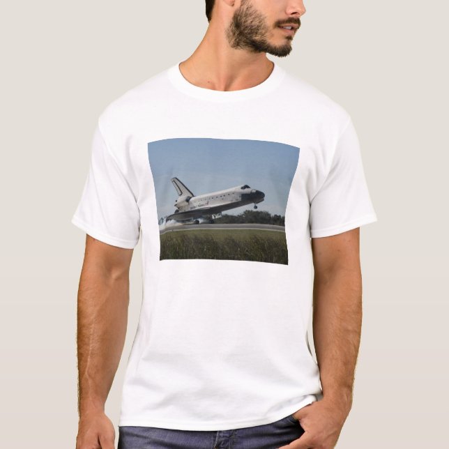 Space shuttle Atlantis touches down 2 T-Shirt (Front)