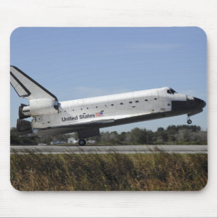 Space shuttle Atlantis touches down Mouse Mat