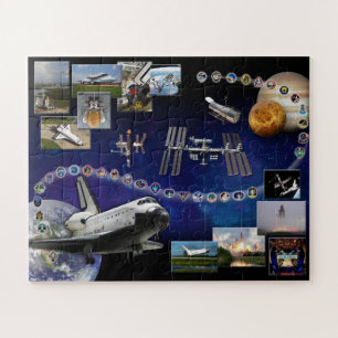 Space Shuttle Atlantis Tribute  Jigsaw Puzzle