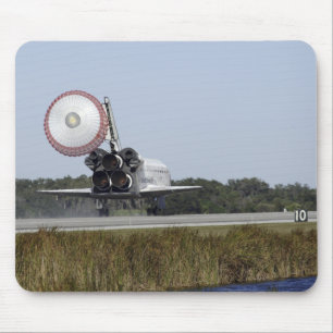 Space shuttle Atlantis unfurls its drag chute 3 Mouse Mat
