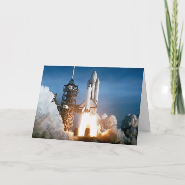 "Space Shuttle" Card (Front)