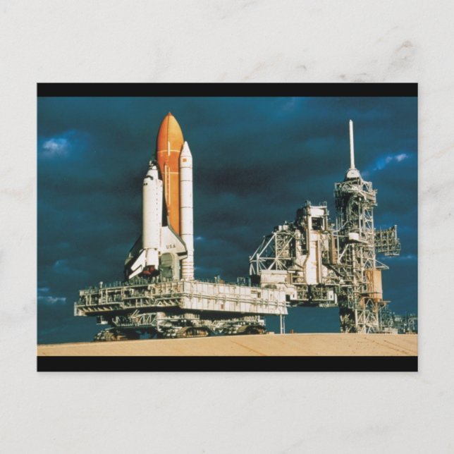 Space Shuttle Columbia Postcard (Front)