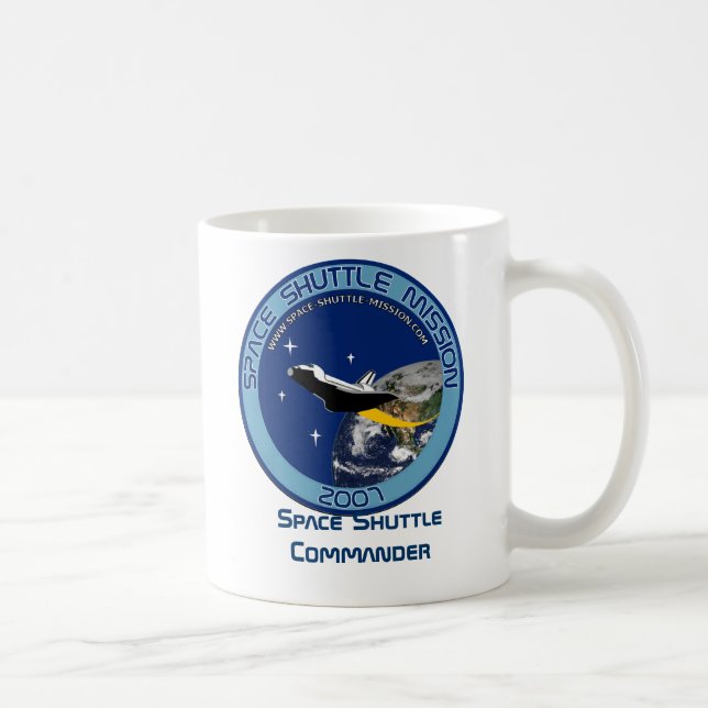 Space Shuttle Commander, Mug (Right)