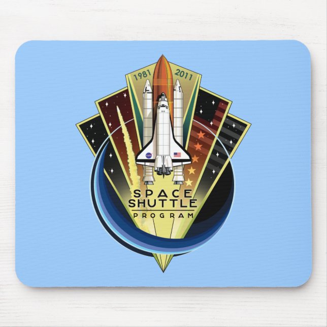 Space Shuttle Commemorative Mousemat (Front)