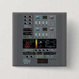 Space Shuttle Control Board Button
