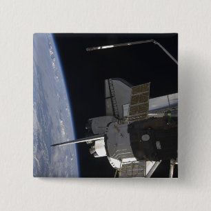 Space Shuttle Discovery 10 15 Cm Square Badge