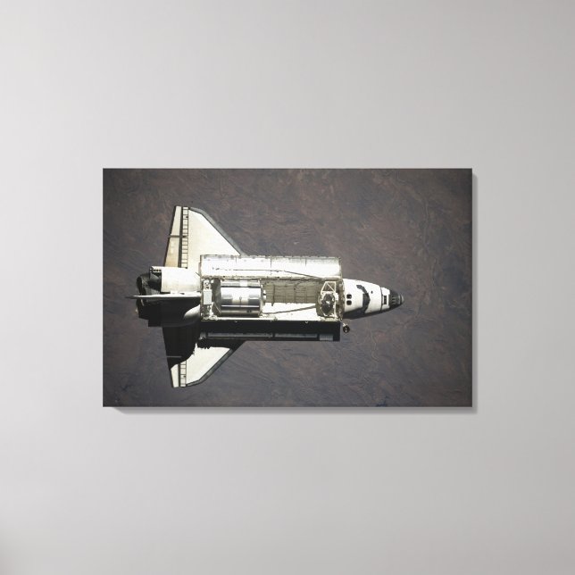 Space Shuttle Discovery 12 Canvas Print (Front)