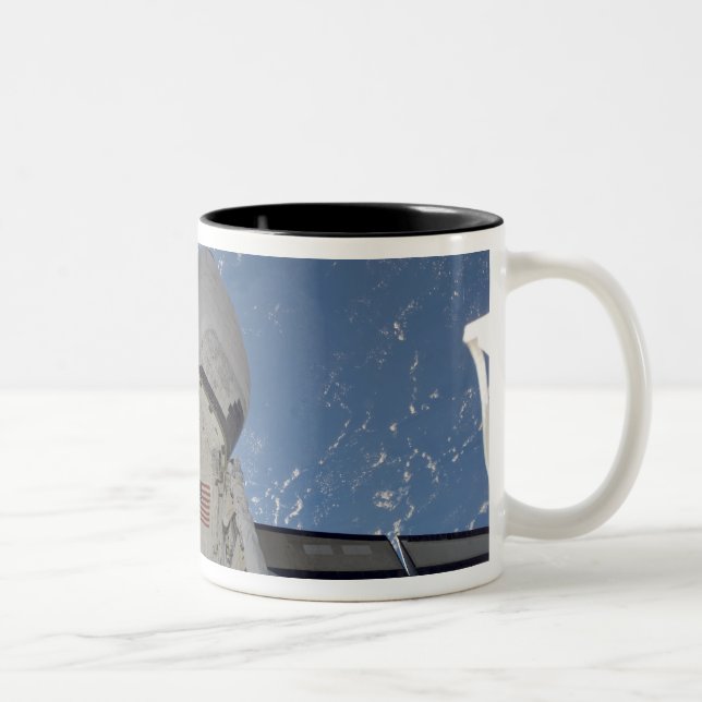 Space Shuttle Discovery 13 Two-Tone Coffee Mug (Right)