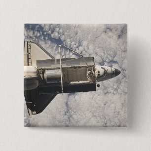 Space Shuttle Discovery 7 15 Cm Square Badge