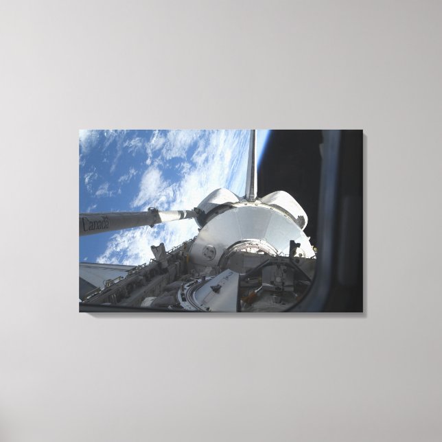 Space Shuttle Discovery 9 Canvas Print (Front)