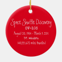 Space Shuttle Discovery Ornament