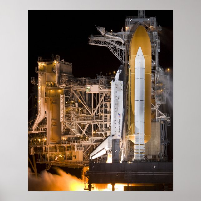 Space Shuttle Discovery Poster (Front)