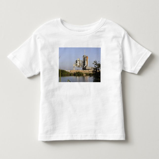 Space Shuttle Discovery sits ready 3 Toddler T-Shirt (Front)