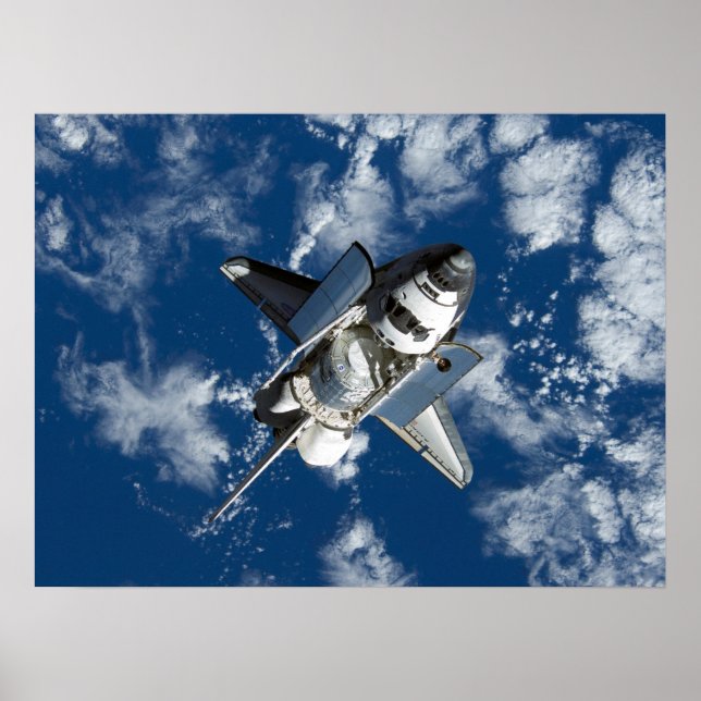 Space Shuttle Discovery (STS-120) Poster (Front)