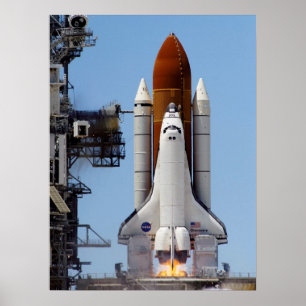 Space Shuttle Discovery (STS-121) Poster