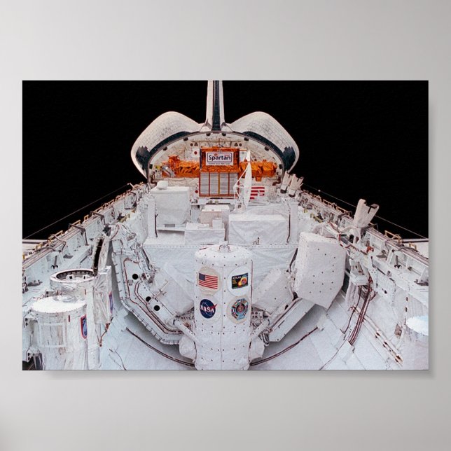 Space Shuttle Discovery (STS-56) Poster (Front)