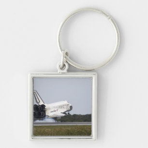 Space Shuttle Discovery touches down 2 Key Ring