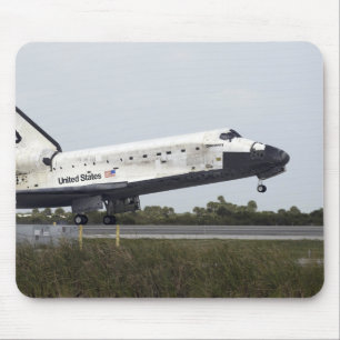 Space Shuttle Discovery touches down Mouse Mat